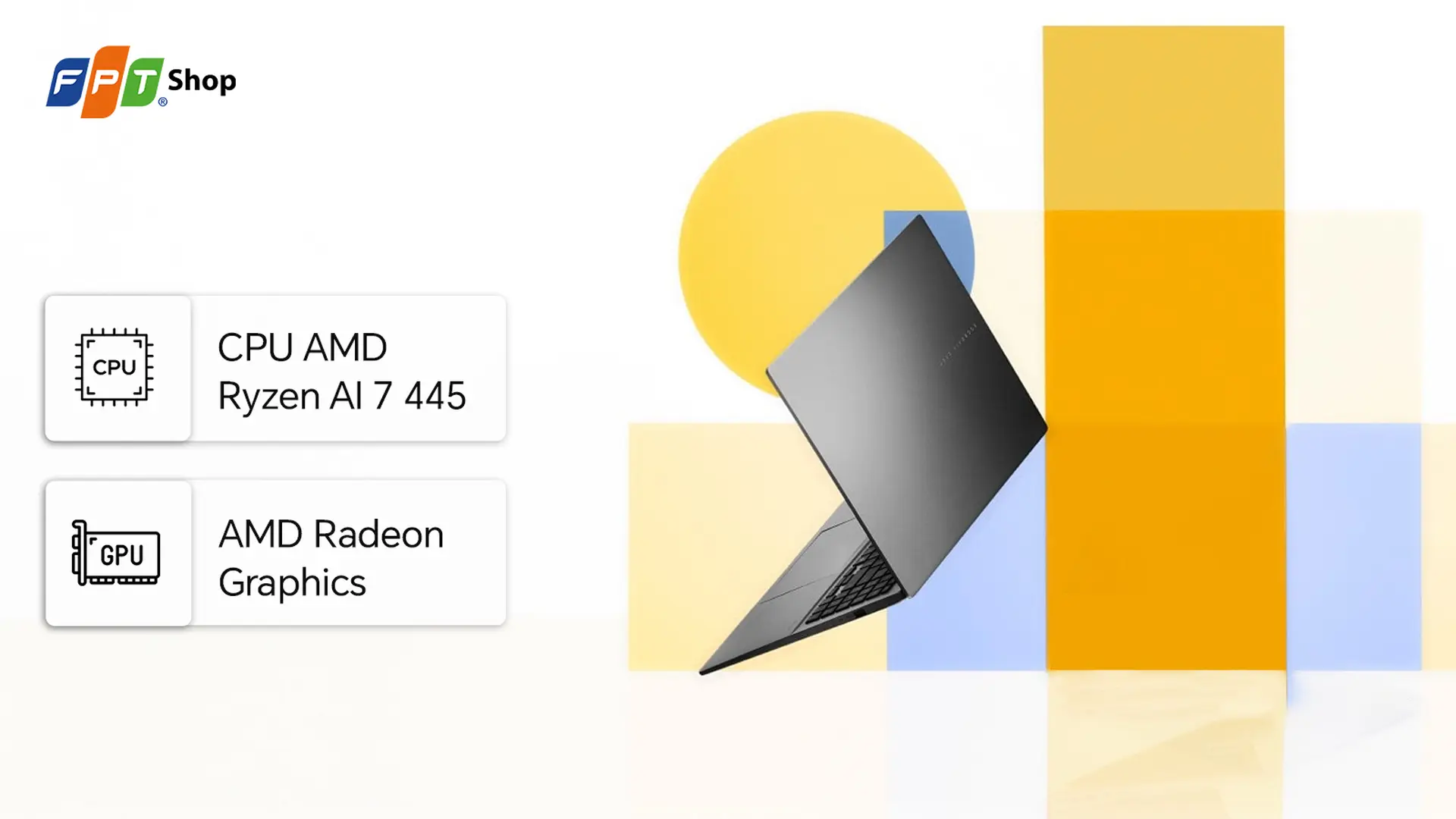 Asus Vivobook S16 M3607GA-SH034W Ryzen AI 7 445