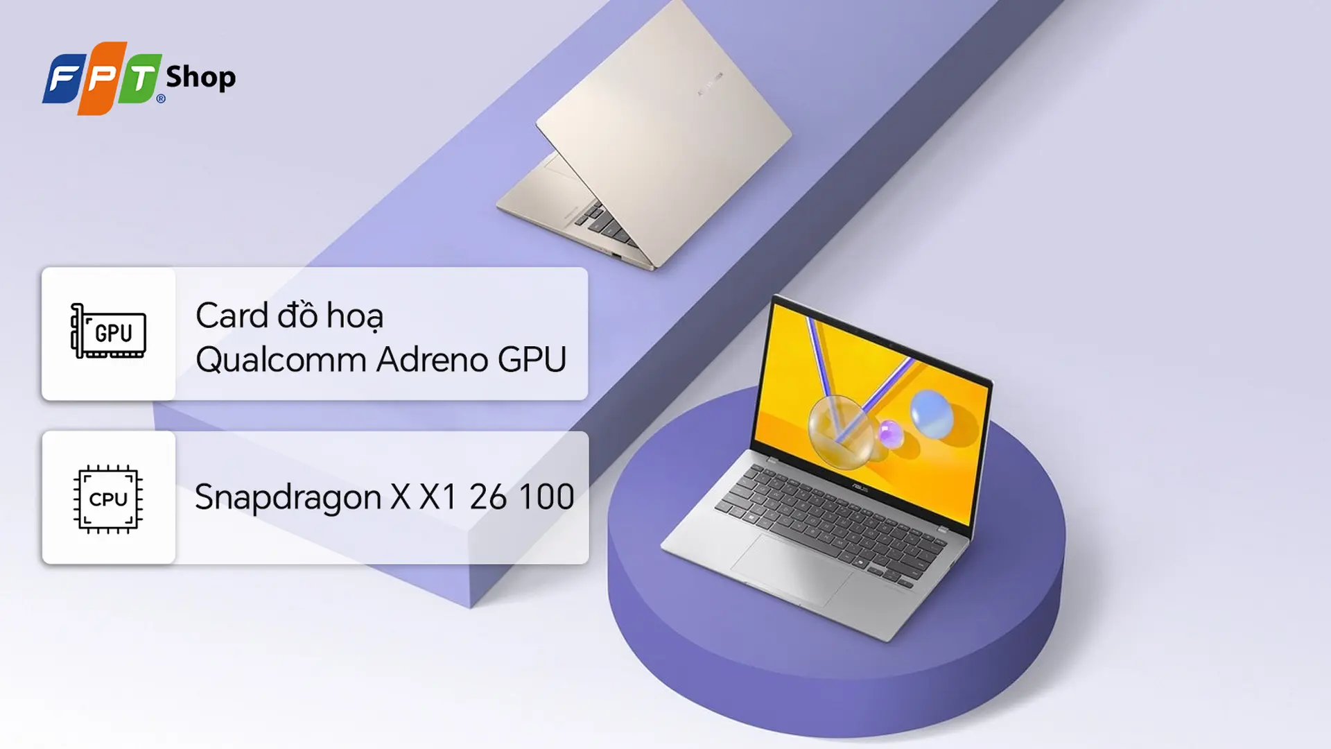 Asus Vivobook A1407QA-LY114W Qualcomm X1-26-100